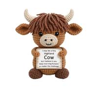 Genérico Animales Amigurumi Ganchillo Positivos Juguete Animal Inspirador