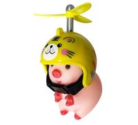 Generico Animales con, Animal con Cascos a | Simpáticos de Cerdo Decoraciones para Moto, Completo con un diseño clásico Que combina tradiciones culturales y Creatividad Inn