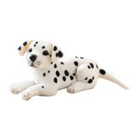 Generico Animales de peluche dálmatas mentirosos, perro de peluche 32 cm, perro de peluche realista perro acostado juguete suave muñeca simulación animal muñeca de peluche perros durmiendo