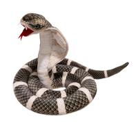 Genérico Animales de Peluche de Cobra de 115 cm, Serpiente de Cobra Realista, Peluche, Serpiente Realista, Animales Salvajes de Peluche, Juguete de Broma, Regalo de Broma para cumpleaños