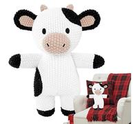 Genérico Animales De Peluche Rellenos,Muñeca Abrazo 3D Suave - Juguetes De Felpa,Regalo para Cumpleaños Hogar Viajes Año Nuevo Dormitorio