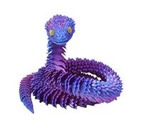 Genérico Animales Impresos en 3D,Estatuilla Animal Coleccionable para Escritorio - Serpiente De 76 Cm con Articulaciones Flexibles para Decoración del Hogar, Cumpleaños, Pascua Y Fiestas