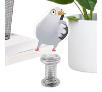 Genérico Animals Figurines, with Spring Bases Small Interior Decor, Bird Figurines Toys Home Decoration for Shelf Window Living Room Bedroom Office Entryway Truck SUV Sedan Console Dashboard