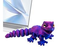Genérico Animaux Imprimés En 3D,Statue Jouet Animaux Flexible - Jouet De Bureau, Figurines Reptiles Anti-Stress Pour Filles Garçons Salle De Jeux Couloir Séjour Bureau Dorm