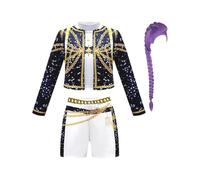 Genérico Anime Cosplay Costume, Disfraz De Cosplay Anime Niña, Guerreras Popular Disfraz Animadora Niña, Juego De Rol, Disfraces Niñas Para Carnaval, Halloween, Trajes De Escenario