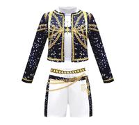 Genérico Anime Hunters Cosplay Costume Animes Stage Role-Playing Movie Character Complete Outfit Dress-up Kids Dress Girls Pop Singers Coat Top Shorts Dance Role Play Halloween Costumes