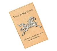 Genérico Año del Abrazo del Caballo | Recuerdo Motivacional En Acrílico 2D | Detalle Motivacional Para El Año Nuevo Chino | Para Adolescentes, Adultos, Estudiantes, Empleados, Trabajo,