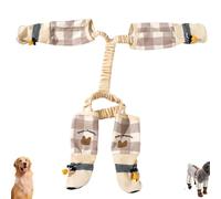 Genérico Anti Dirt Pants For Dogs, Dog Suspender Boots, with Adjustable Suspender, Dirty-Proof Belly, For Rain Snow Walking Hiking Small, Medium, Large Dogss (#4,XL)