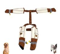 Genérico Anti Dirt Pants For Dogs, Dog Suspender Boots, with Adjustable Suspender, Dirty-Proof Belly, For Rain Snow Walking Hiking Small, Medium, Large Dogss (#3,M)