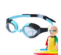 Genérico Anti-Fog Kids Swim Goggles, Leakproof Wide View Swimming Glasses for Girls, Comfortable Adjustable Pool Goggles for Travel, Beach, Pool Activities, Water Sports Funs