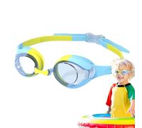 Genérico Anti-Fog Kids Swim Goggles, Leakproof Wide View Swimming Glasses for Girls, Comfortable Adjustable Pool Goggles for Travel, Beach, Pool Activities, Water Sports Funs