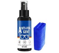 Genérico Anti Fog Spray for Glasses - 30 ml Lens Cleaner Fluid | Glasses Anti Fog Spray for Eyeglasses, Goggles, Windshield, Screen, Diving, Snorkel, Swimming, Camera, Clear Visionns Protection