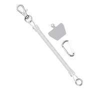 Genérico Anti-Loss & Theft Mobile Phone Spring Lanyard - Retractable