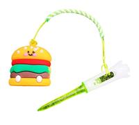 Genérico Anti-Lost Golf tee Hanger, Anti-Lost Golf tee Holder Ring, ABS Cute Food-Themed Golfer Practice Training Supplies for Beginners, Men, Women, Mothers, Fathers, Boyfriends, and Dads