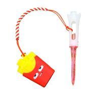 Genérico Anti Lost Golf tee Hanger, Cartoon Golf tee Ring, 3.94 Inches Cute Food Themed Golfer Practice Training Accessory for M Beginners & Professionals, Sturdy Lightweight