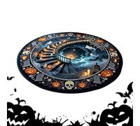 Genérico Anti-Slip Decorative Runner Hole Illusion Rug Visual Hole Design