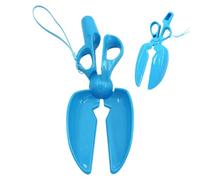 Generico Anti Slip Dog Pooper Scooper - Scissors Shaped Scoop, Poop Grabber Waste Collector, Small Medium Large Outdoor Yard Lawn Grass Park Walking Dog Cleaning Tool Accessory
