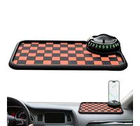 Genérico Anti Slip Mat Dashboard, Rotating Phone Stand Holder, 11 Inches Non-Slip Organizer, Compact Automotive Interior Accessory, Supplies for Truck Gadgets Garage Outdoor Road Trip Camping