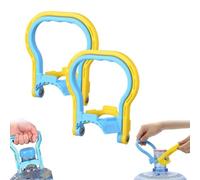 Genérico Anti-Slip Water Lifter - Home/Office Essential, anti slip water bottle lifter with ergonomic wide handle, Adjustable Ring Fit, Easy Grip Lifting for Home (2Pcs*Mixed Color)