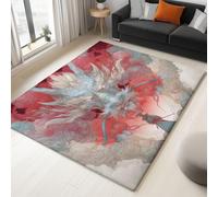 Genérico Antideslizante 160 x 230 cm - Tapete Lavable en Lavadora Antideslizante para Sala y Dormitorio Anime Dragones Samuráis Nubes Alfombras de Habitacion Comedor Dormitorio Cocina, Beige