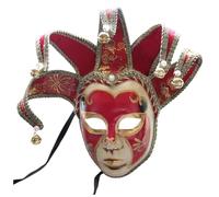 Genérico Antifaz Carnaval Venecia - De Festival Elegante para Damas con Diseño Retro Antiguo De 5 Esquinas Facial para Eventos Temáticos Y Celebraciones Tradicionales Únicas