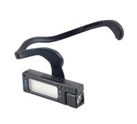 Genérico Antorcha montada en la Oreja: de iluminación LED Recargable de Calidad para Cascos Que Ofrece un Brillo Potente extendido | Equipo de al Aire Libre para Acampar, moch