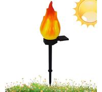 Genérico Antorchas Solares para Exteriores,Decoración para Jardín Resistente al Agua,Luces Solares Con Llama Parpadeante - para Paisajismo Patio Sendero Terraza y de
