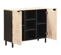 Genérico Aparador con Estante Acabado de Lavado 90 x 33,5 x 75 cm,Armarios y Almacenamiento,Almacenamiento para CD y DVD-4017892