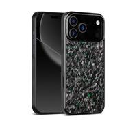 Genérico Apexcarbon Forged Carbon Fiber Phone Case For Phone 17 Pro MAX Series, Anti-Scratch Shockproof Full Body Protective Cover (Green,17 Pro)