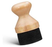 Genérico Aplicador de Cera y Aceite de Madera, Pincel de Esponja Mango de 5x5x8,5 Cm, Multiusos de Cocina y Embutidos, Herramienta Compacta para Preparar Alimentos