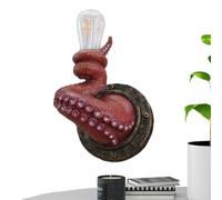 Genérico aplique de pared pulpo estatuilla de resina ornamento jardín