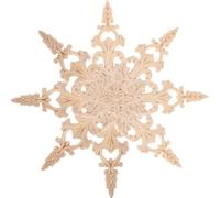 Genérico Apliques de Madera Maciza 33X6 CM 4 Piezas Molduras Talladas para Decoración de Muebles Adhesivos para Puertas y Gabinetes Calcomanías DIY para Interiores y Armarios