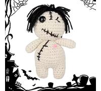 Genérico Apoyo Emocional En Crochet,Muñeco Tejido Positivo Hecho A Mano | Decorativo para Escritorio, Peluche para Consuelo Y Compañía