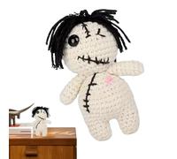 Genérico Apoyo Emocional En Crochet | Muñecos Motivadores Hechos A Mano | Peluches con Tarjeta Motivacional Y Decoración para Mesa De Consuelo