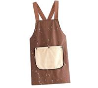 Generico Aprons With Pocket - Kitchen Cooking Apron With Pocket, Adjustable Strap | Composite Tarpaulin, Kitchen Cooking Apron For Baking Crafting Grilling BBQ Painting Dishwashing Women Men Waiters