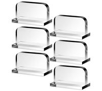 Generico Aquarium Cover Handle Set - Transparent Acrylic Handles, Sturdy Construction, Smooth Edges, Lightweight | Fish Tank Accessories, Lid Support Clips, Flexible Replacement Parts, Home Aquariums