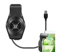 Genérico Aquarium Fan, Small Cooling Fans,56.98x9801 inches Mountable Adjustable Speed Controller with Quiet, Water Chiller fan for Freshwater Saltwater Planted Aquariums, Tank