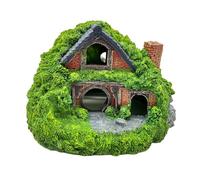 Genérico Aquarium Fish House - Fish Tank Decorations Resin Reptile Cave, Aquarium Accessories Ornament Tunnel Shelter | Marine Habitat Decoration Structure Display, Aquatic Scenery Creative Hideouts