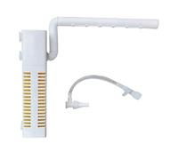 Genérico Aquarium Internal Filter | PP, 3.5W, 150L/h, 0.6m Cable | 3-in-1 Circulation Pump with Oxygenation | Silent Submersible Water Cleaner For Small Fish Tank