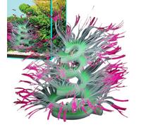 Genérico Aquarium Ornaments - Artificial Fish Tank Decoration with Adjustable Placement Angles, Eco-Resin Decor For Betta & Tropical Fish, Life-Like Aquatic Landscape For Home Ambiance