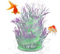 Genérico Aquarium Ornaments - Artificial Fish Tank Decoration with Adjustable Placement Angles, Eco-Resin Decor For Betta & Tropical Fish, Life-Like Aquatic Landscape For Home Ambiance