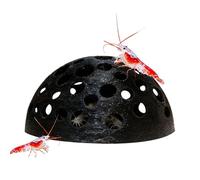 Genérico Aquarium Shrimp Cave Dome Fish Tank Shelters, Porous Underground Shelter | Perfect For Home Saltwater Enclosure Habitat Terrarium Hiding Breeding Resting Decor