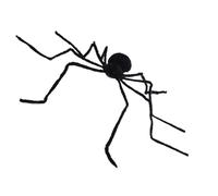 Genérico Araña Gigante Halloween - Araña Realista Y Aterradora Decoración Halloween - Peluche con Vibración Y Sensor De Movimiento De Apariencia Realista con Pilas para Decoración De Casas Encantadas