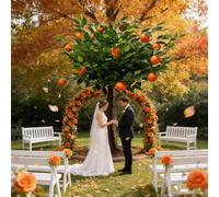 Generico áRbol De Fruta Artificial áRbol Artificial UV Resistente áRbol Artificial áRbol De Naranja Artificial con Hojas Realistas, áRbol Falso Grande para Sala Estar Terraza Oficina,8.2ftx6.5ft