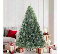 Genérico Árbol de Navidad Artificial Plegable Cubierto de Nieve Verde,Casa y jardín,Decoración,Decoraciones Festivas y estacionales,Arboles de navidad-42019338