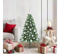 Genérico Árbol de Navidad Artificial Preiluminado Verde 120 cm PVC,Casa y jardín,Decoración,Decoraciones Festivas y estacionales,Arboles de navidad-3396994