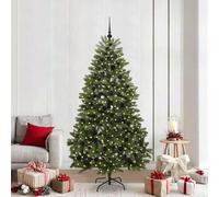 Genérico Árbol de Navidad Artificial Verde 210 cm PVC y Metal,Casa y jardín,Decoración,Decoraciones Festivas y estacionales,Adornos festivos-3395695