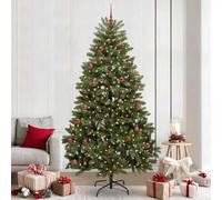 Genérico Árbol de Navidad Artificial Verde 240 cm PVC y Metal,Casa y jardín,Decoración,Decoraciones Festivas y estacionales,Adornos festivos-3395703