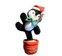 Genérico Árbol de Navidad Bailarín de Peluche | Árbol de Navidad Interactivo con Canción y Luz para Niños | Decoración para Oficina Dormitorio Dormitorio Apartamento Escuela | Acción de Gracias