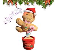 Genérico Árbol de Navidad Bailarín de Peluche | Árbol de Navidad Interactivo con Canción y Luz para Niños | Decoración para Oficina Dormitorio Dormitorio Apartamento Escuela Fiesta | Acción de Gracias